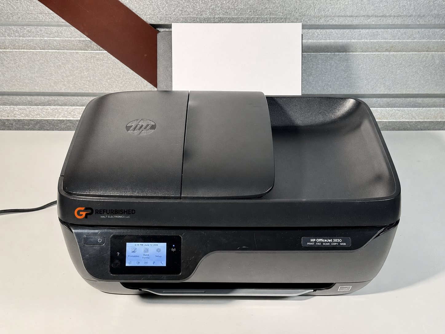 HP OfficeJet 3830 Wireless All-in-One Inkjet Printer (Refurbished)